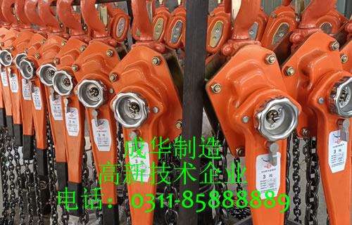 溫州鈑金加工吊裝作業(yè)用手扳葫蘆